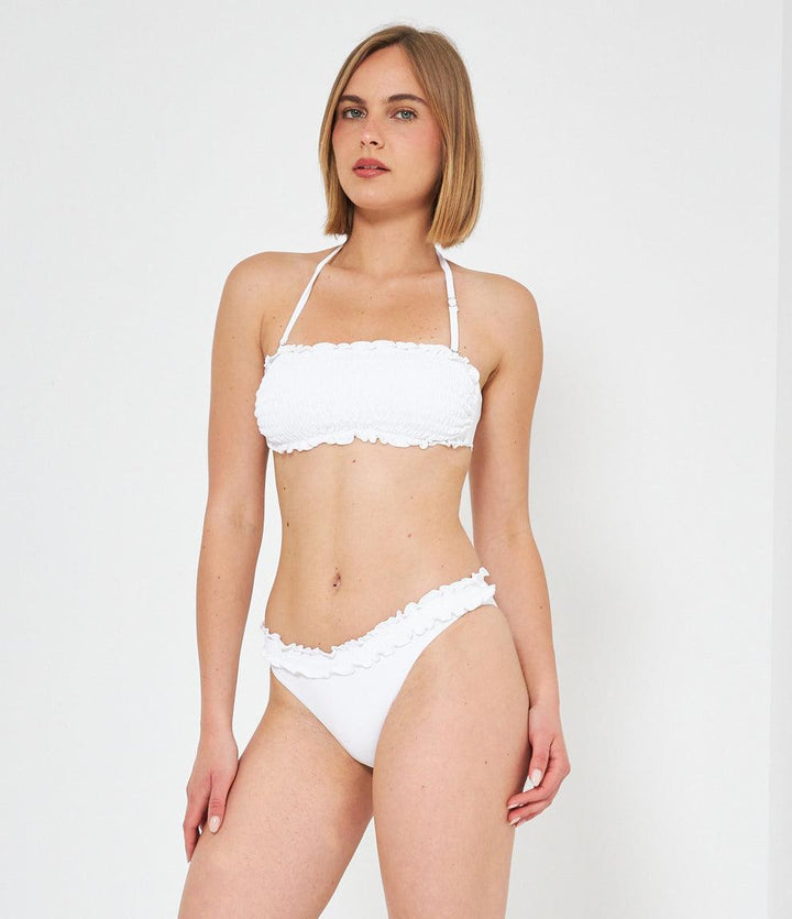 Bikini top Bandeau Arricciato