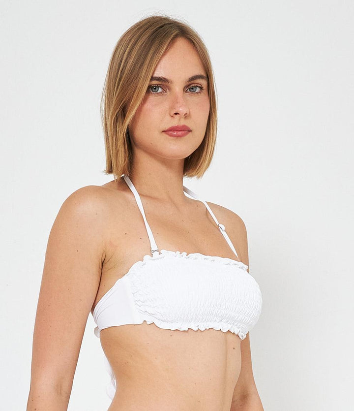 Bikini top Bandeau Arricciato