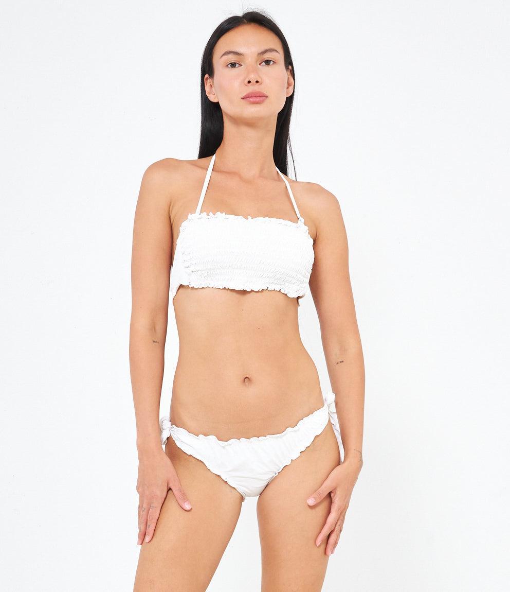 Slip Costume Con Lacci Arricciato