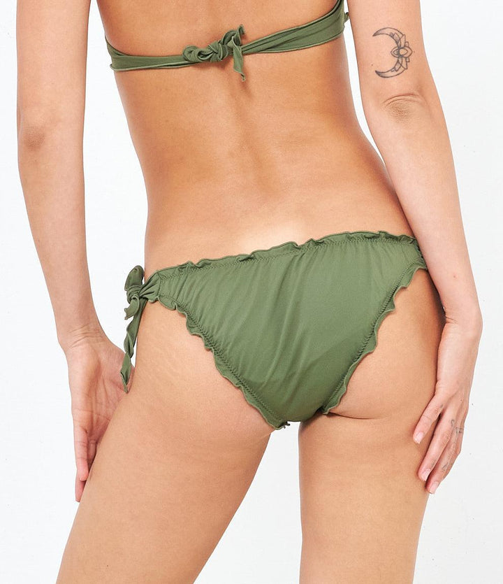 Slip Costume Con Lacci Arricciato