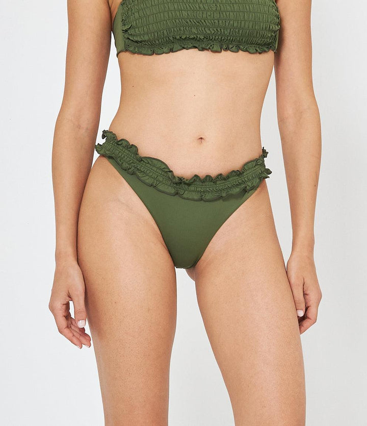 Slip Costume Vita Alta Ruches