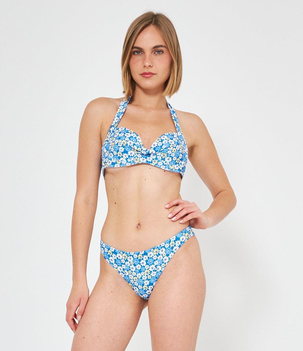 Bikini top Halter Floreale
