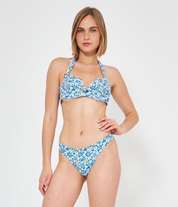 Bikini top Halter Floreale