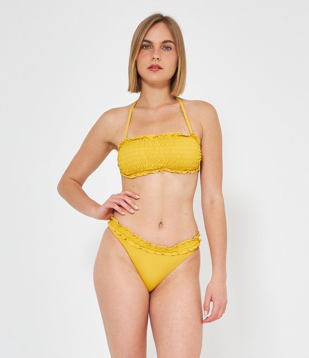 Bikini top Bandeau Arricciato