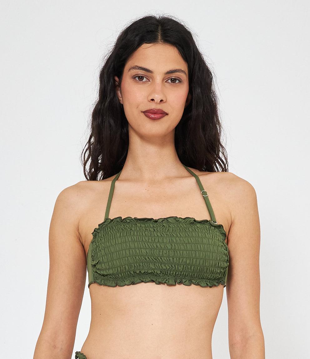Bikini top Bandeau Arricciato