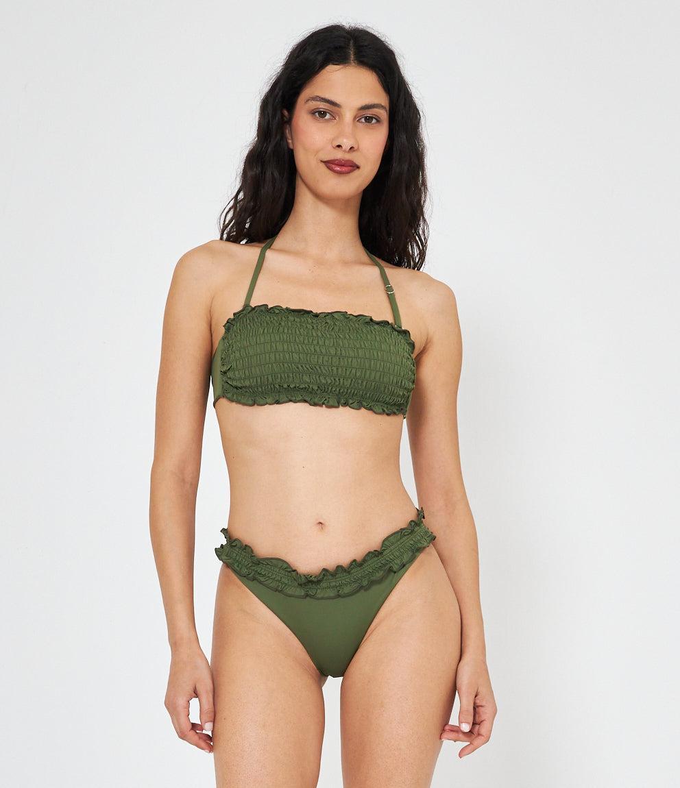 Bikini top Bandeau Arricciato