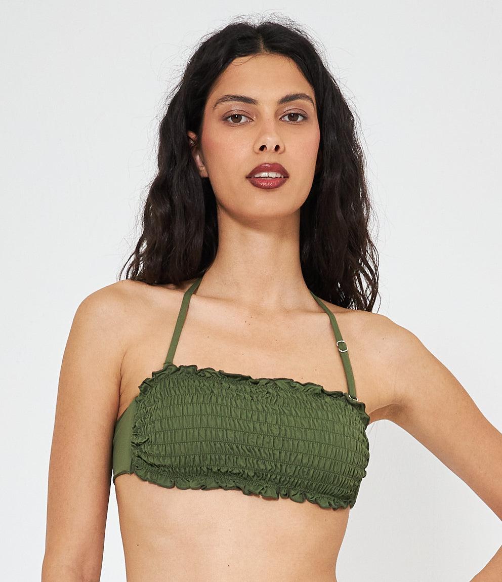 Bikini top Bandeau Arricciato
