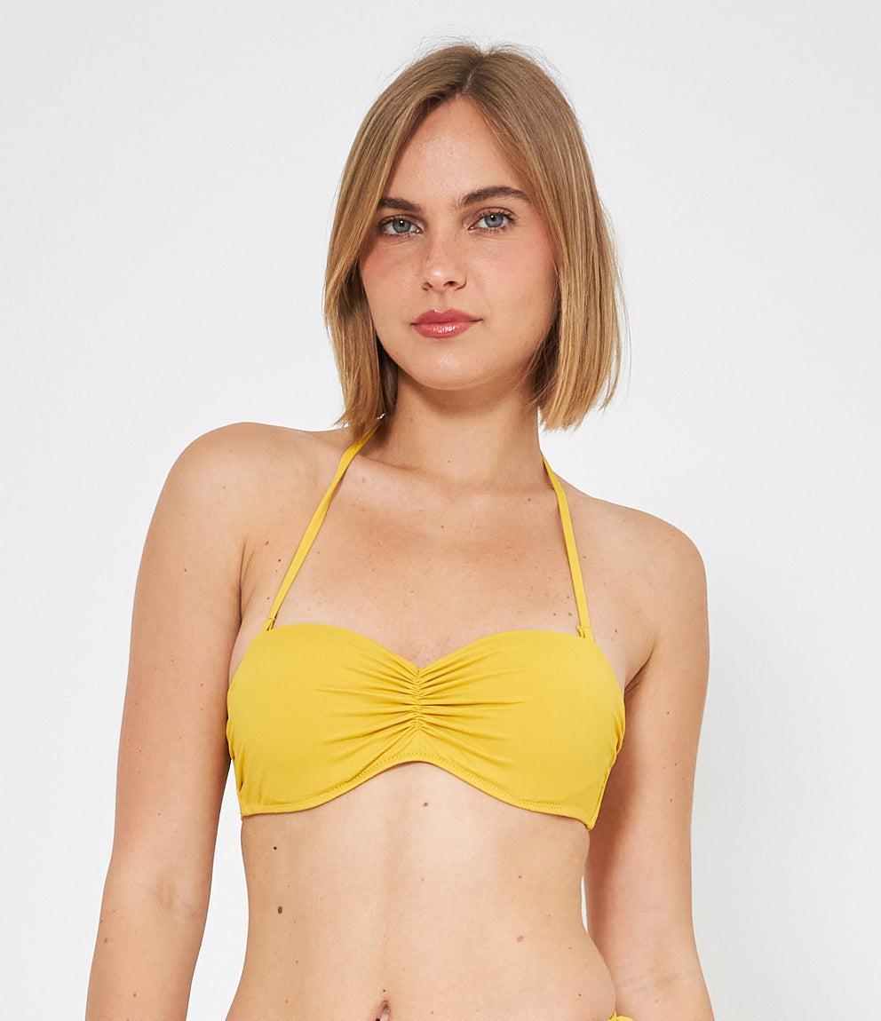 Bikini top Bandeau Arricciato