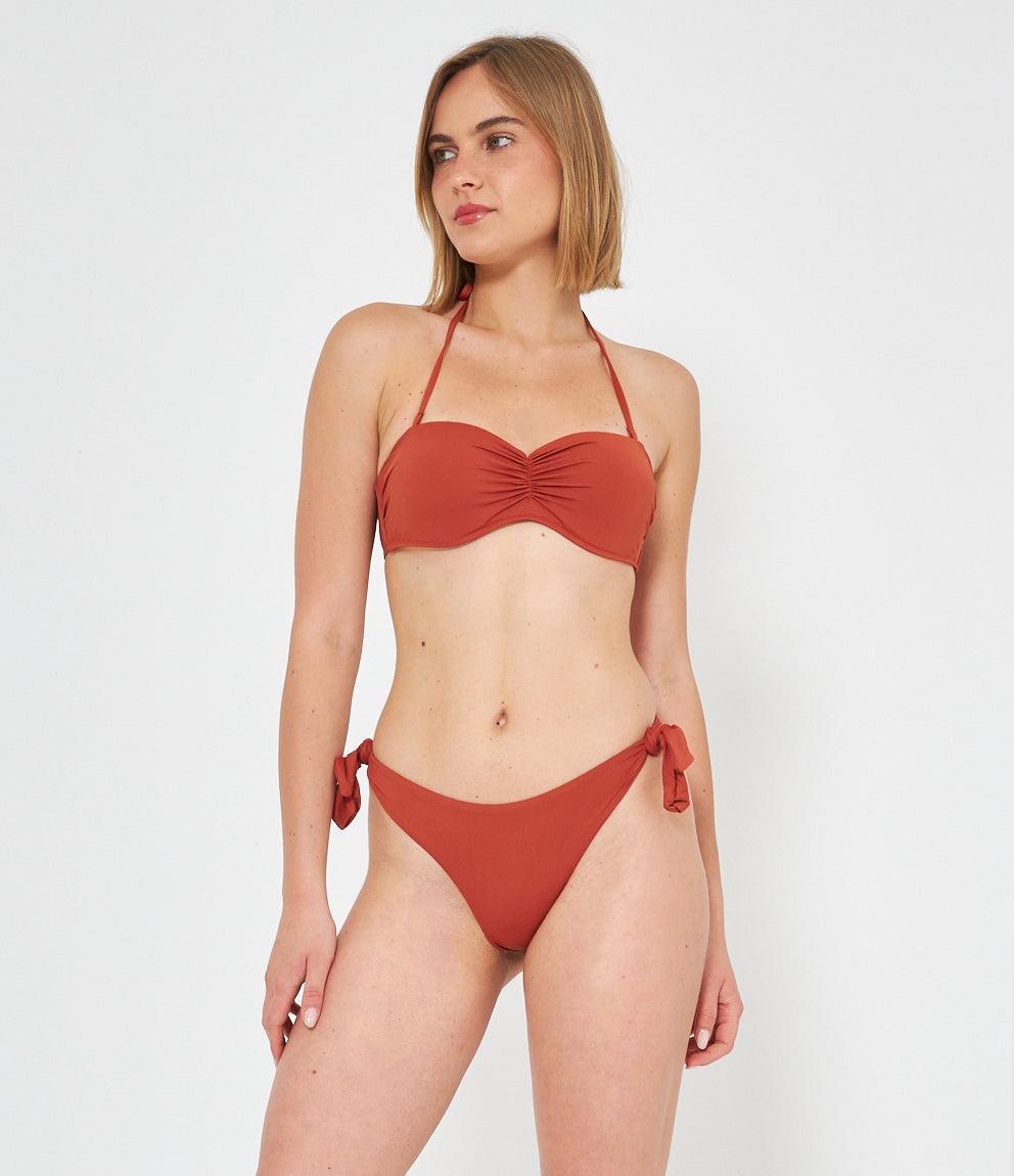 Bikini top Bandeau Arricciato
