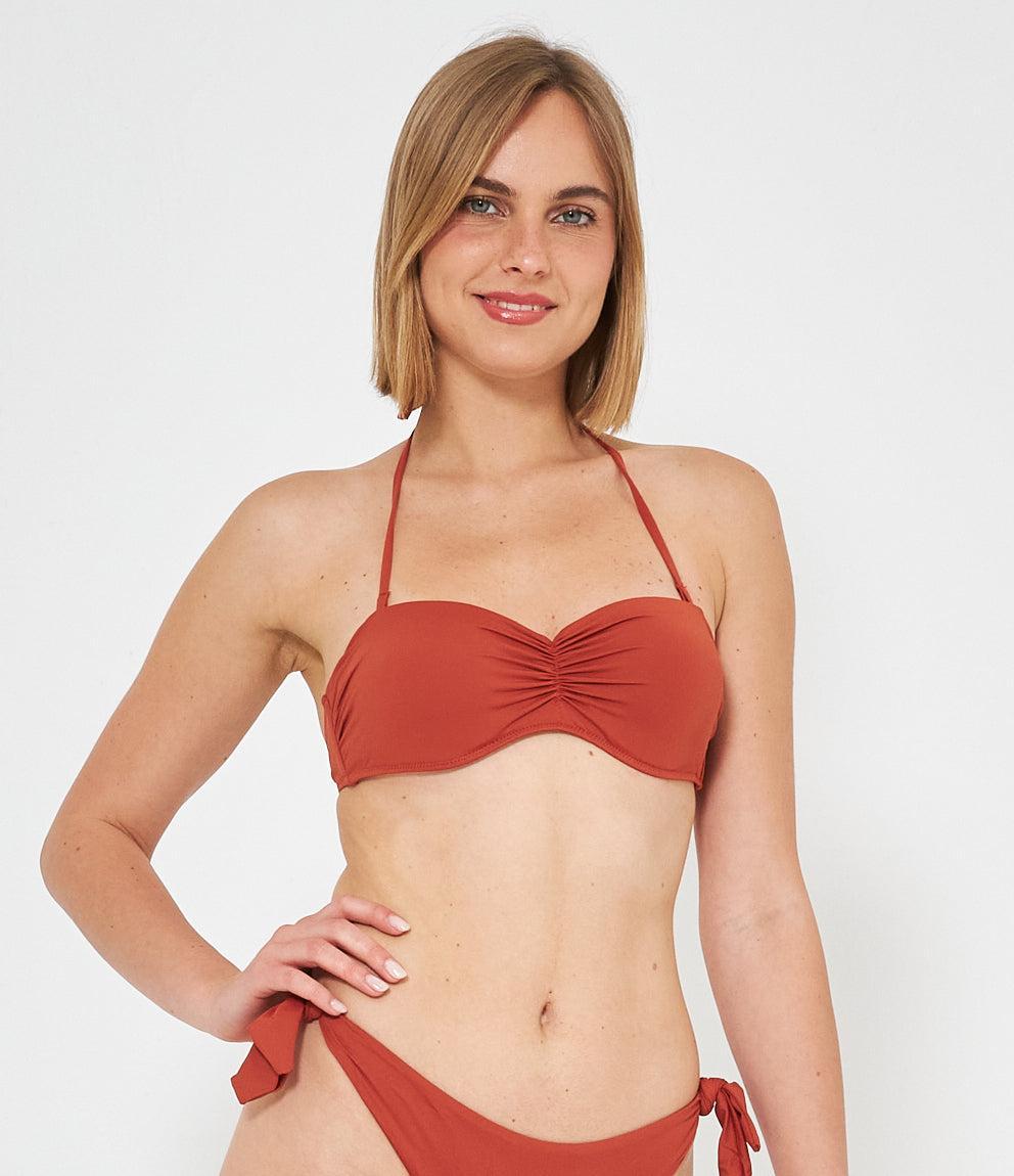Bikini top Bandeau Arricciato