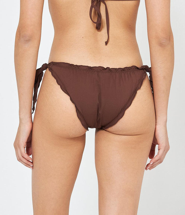 Slip Costume Con Lacci Arricciato