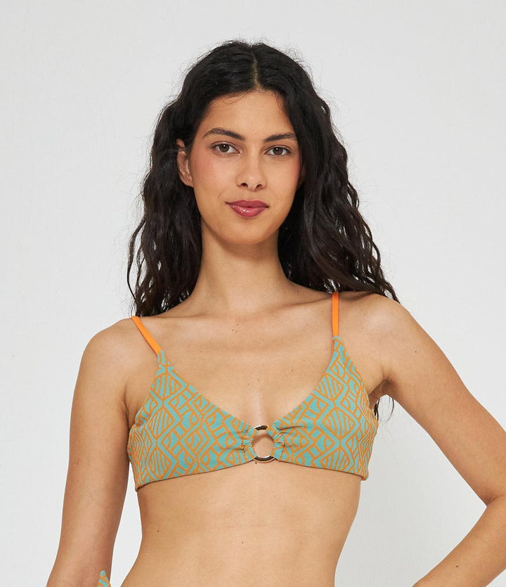 Bikini top geometrico