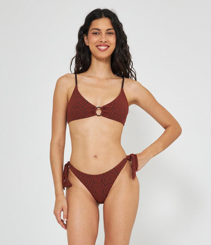 Bikini top geometrico