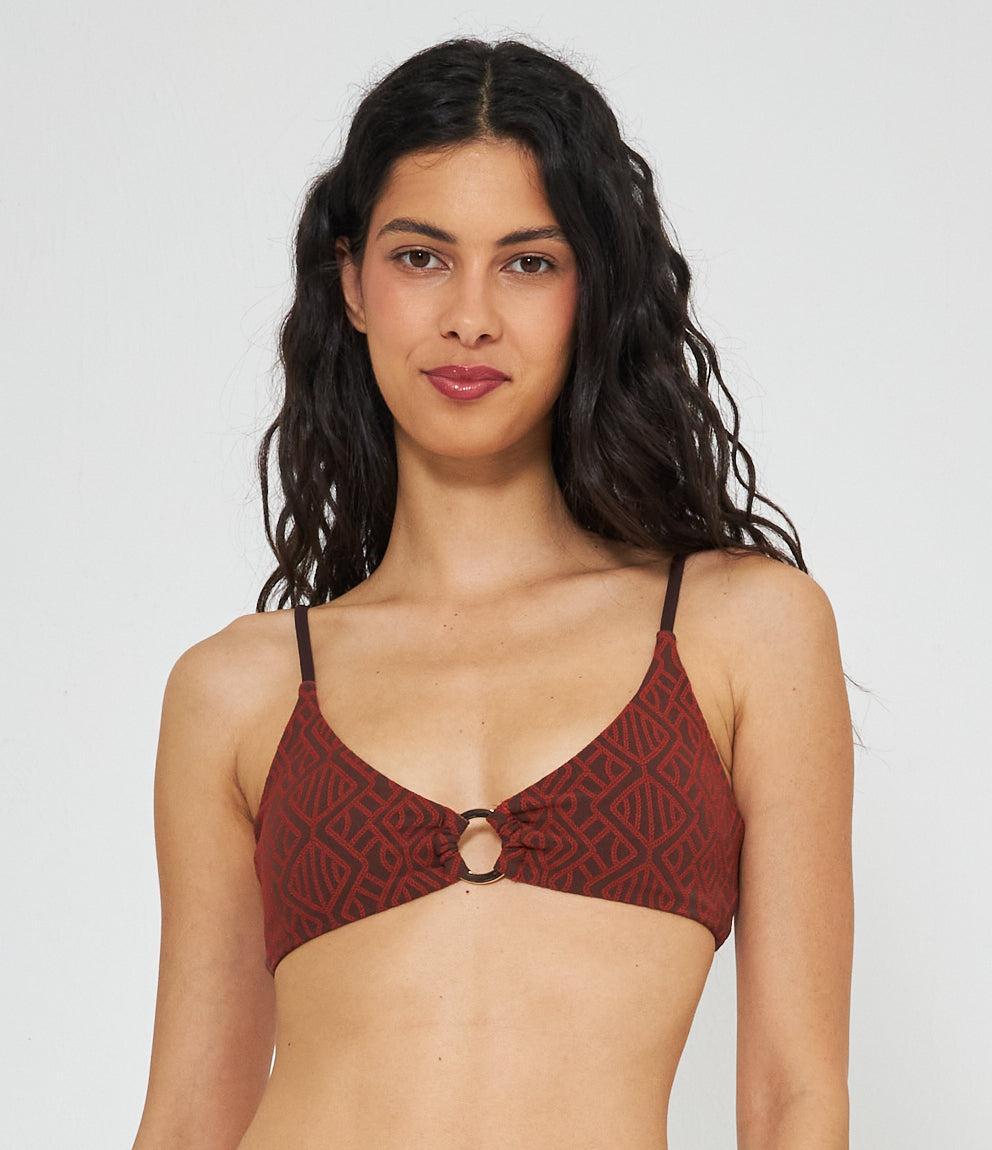 Bikini top geometrico