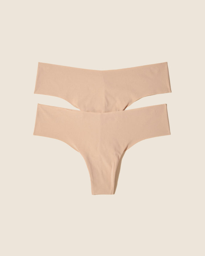 2 Pack Low Rise Thong