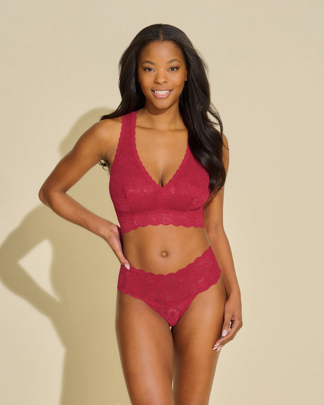 Curvy Racie Racerback Bralette