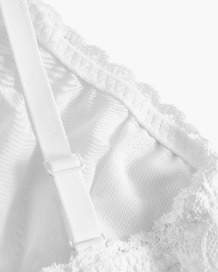 Curvy Plungie Longline Bralette