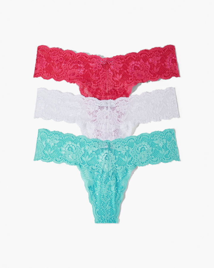 Cutie Lr Thong 3 Pack