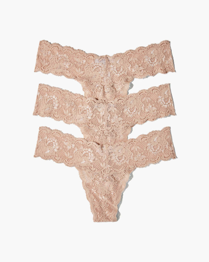 Cutie Lr Thong 3 Pack