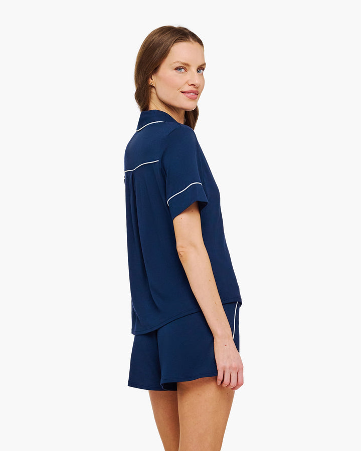 Short Sleeve Top & Boxer Set