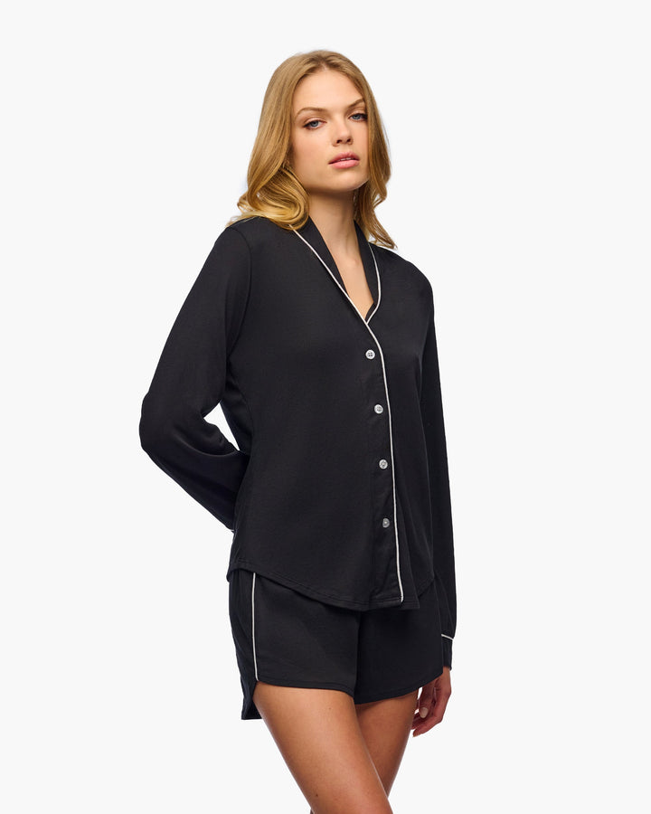 Long Sleeve Top & Boxer Set