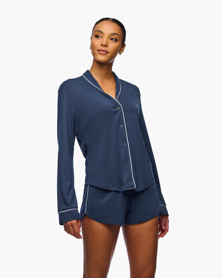 Long Sleeve Top & Boxer Set