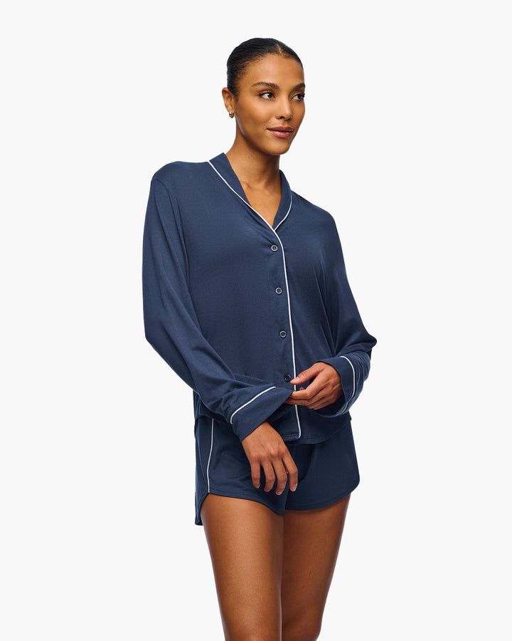 Long Sleeve Top & Boxer Set