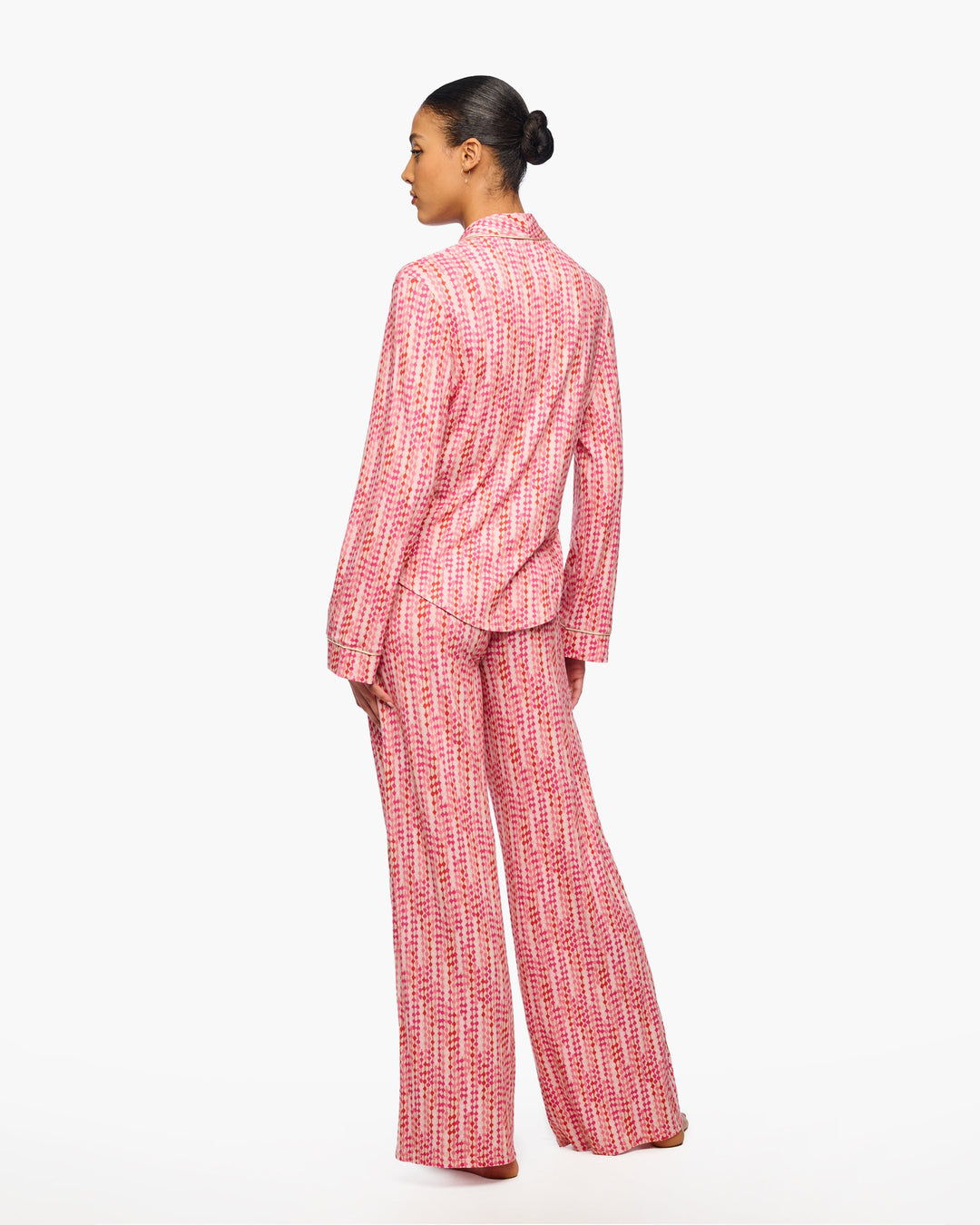 Long Sleeve Top & Boxer Pajama Set